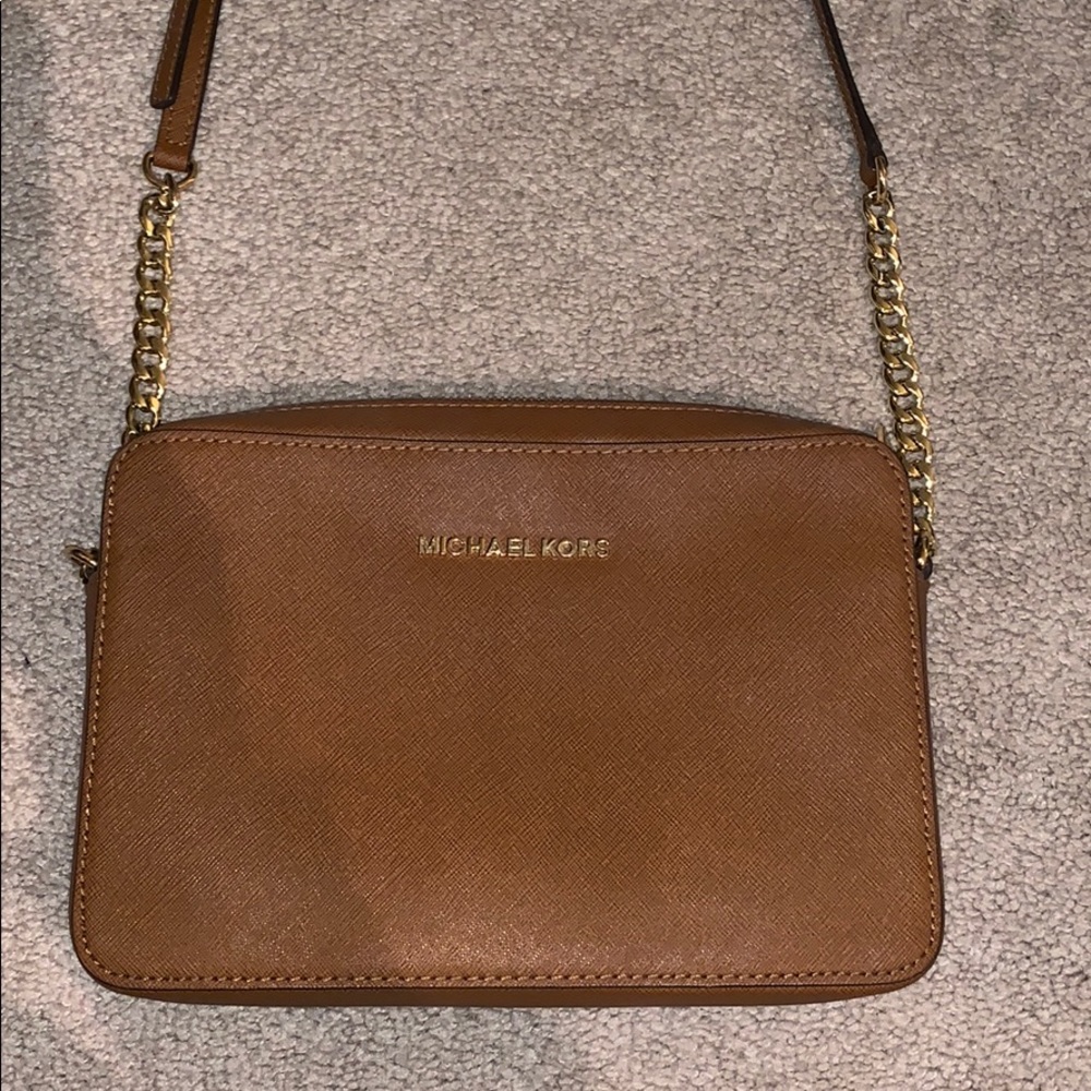Michael Kors jet set crossbody bag/ purse